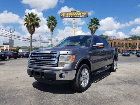 2013 Ford F-150 for sale at A MOTORS SALES AND FINANCE in San Antonio TX