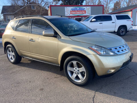 2003 Nissan Murano for sale at FUTURES FINANCING INC. in Denver CO