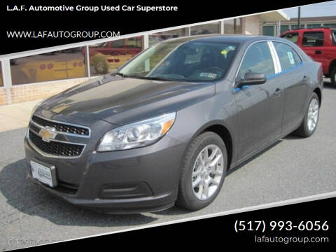 2013 Chevrolet Malibu for sale at L.A.F. Automotive Group Used Car Superstore in Lansing MI