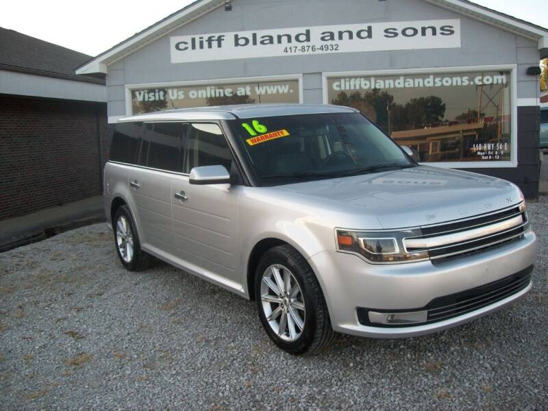 2016 Ford Flex for sale at Cliff Bland & Sons Used Cars in El Dorado Springs MO
