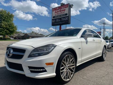 2012 Mercedes-Benz CLS for sale at Unlimited Auto Group in West Chester OH