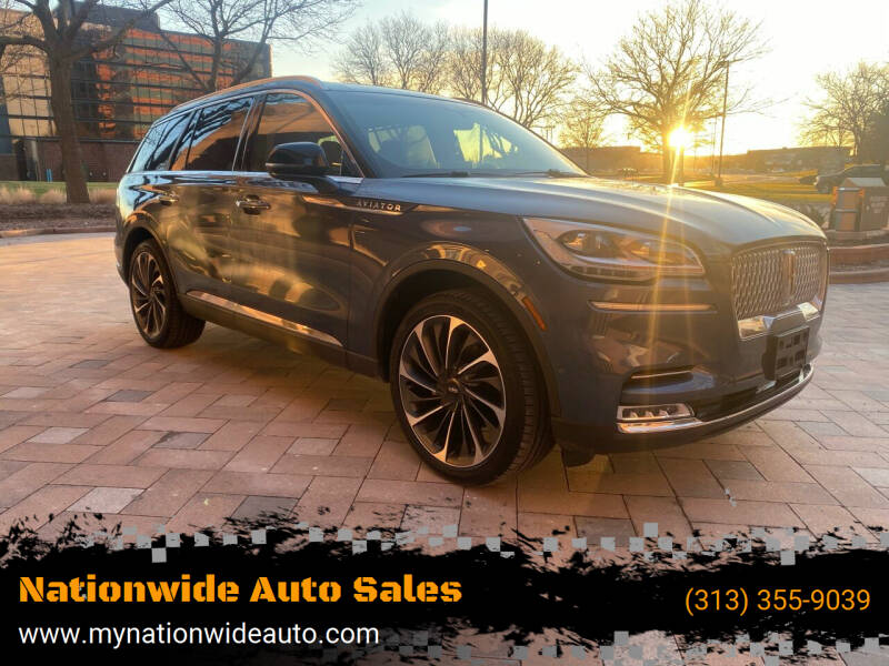2020 Lincoln Aviator for sale at Nationwide Auto Sales in Melvindale MI