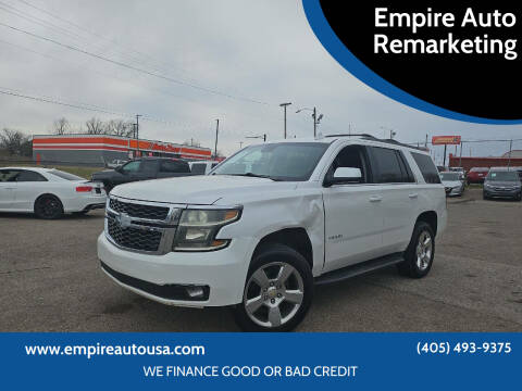 2016 Chevrolet Tahoe for sale at Empire Auto Remarketing in Oklahoma City OK