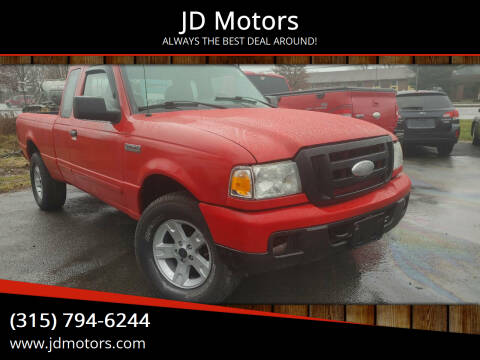 2006 Ford Ranger for sale at JD Motors in Fulton NY