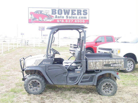 2013 Kubota RTV X1120D for sale at BOWERS AUTO SALES in Mounds OK