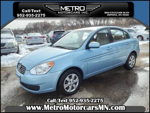 2010 Hyundai Accent for sale at Metro Motorcars Inc in Hopkins MN
