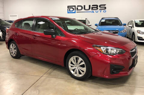 2018 Subaru Impreza for sale at DUBS AUTO LLC in Clearfield UT