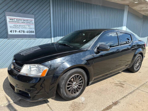 2014 Dodge Avenger for sale at M & C Auto Sales in Toledo OH