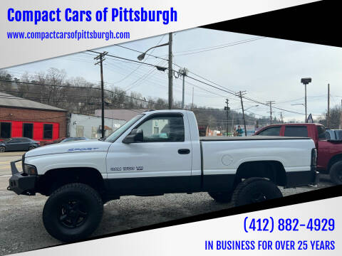 2000 Dodge Ram 1500 for sale at Compact Cars of Pittsburgh in Pittsburgh PA