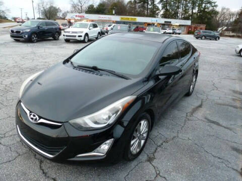 2016 Hyundai Elantra for sale at HAPPY TRAILS AUTO SALES LLC in Taylors SC