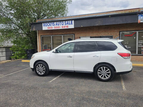 2016 Nissan Pathfinder for sale at Rockys Auto Sale LLC in Denver CO