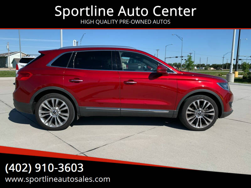 2016 Lincoln MKX for sale at Sportline Auto Center in Columbus NE