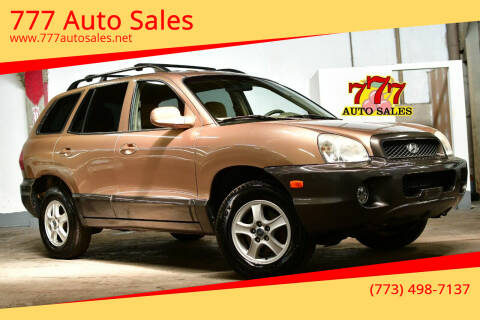 2003 Hyundai Santa Fe for sale at 777 Auto Sales in Bedford Park IL