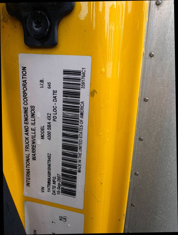 2008 International DuraStar 4300