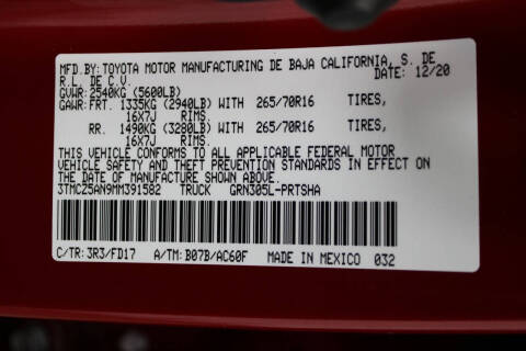 2021 Toyota Tacoma TRD Off-Road