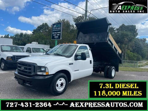 2002 Ford F-350 Super Duty for sale at A EXPRESS AUTO SALES INC in Tarpon Springs FL