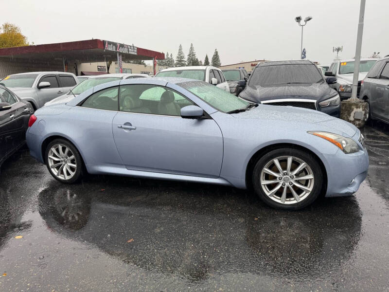 2012 Infiniti G37 Convertible for sale at Golden State Auto Inc. in Rancho Cordova CA