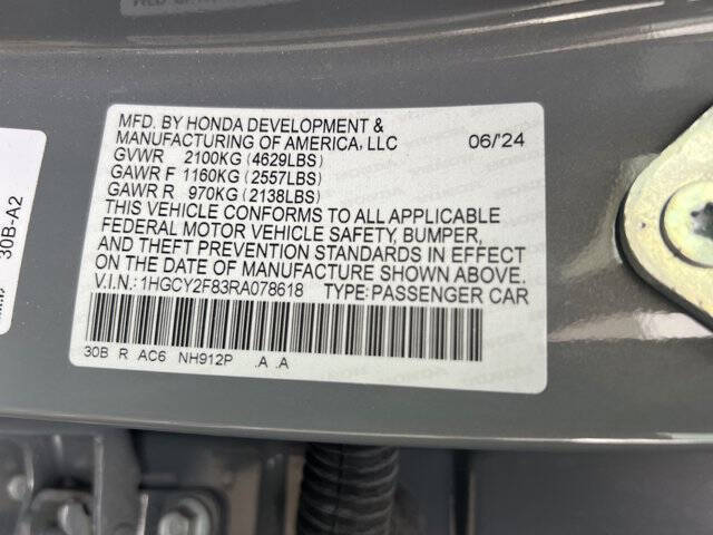 2024 Honda Accord Hybrid Touring