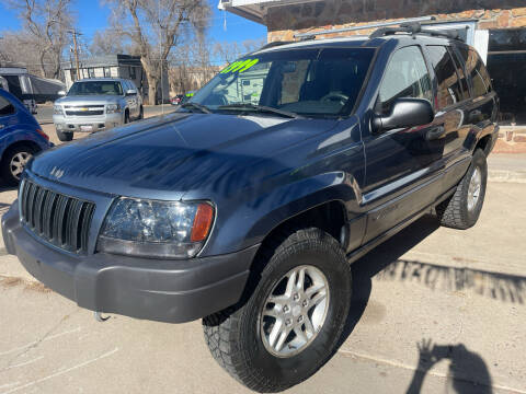 2004 Jeep Grand Cherokee for sale at PYRAMID MOTORS AUTO SALES in Florence CO