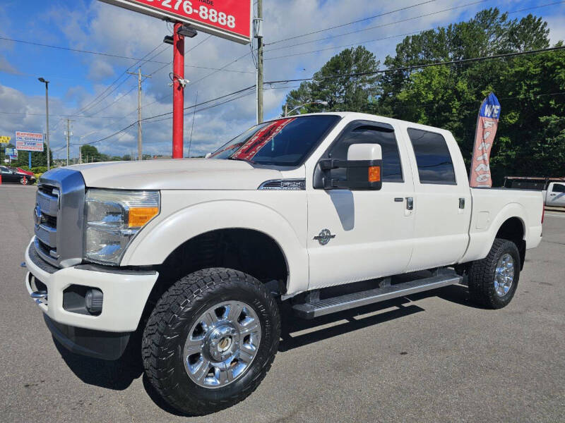 Used 2015 Ford F-250 Super Duty Platinum with VIN 1FT7W2BT4FEB11274 for sale in Kingsport, TN