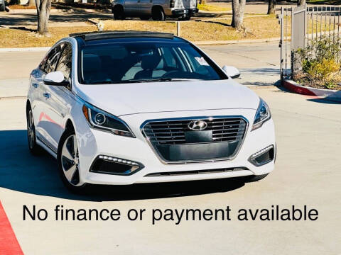 2017 Hyundai Sonata Hybrid for sale at Texas Drive Auto in Dallas TX