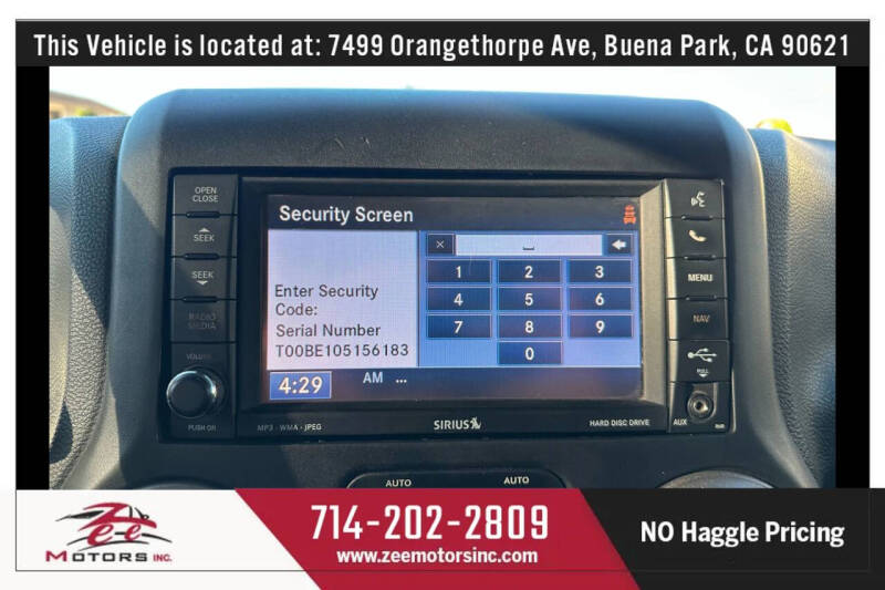 2015 Jeep Wrangler Unlimited