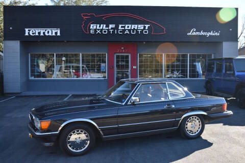 1986 Mercedes-Benz 560-Class for sale at Gulf Coast Exotic Auto in Gulfport MS