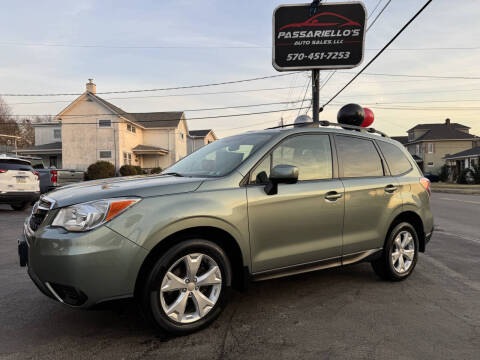 2015 Subaru Forester for sale at Passariello's Auto Sales LLC in Old Forge PA