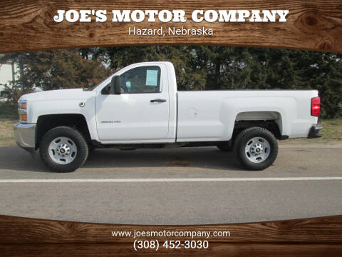 2015 Chevrolet Silverado 2500HD for sale at Joe's Motor Company in Hazard NE