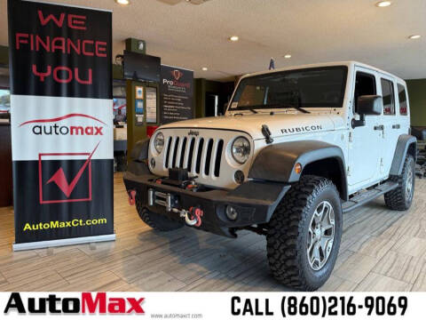 2014 Jeep Wrangler Unlimited for sale at AutoMax in West Hartford CT