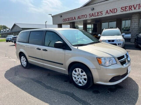 2015 Dodge Grand Caravan for sale at Osceola Auto Sales and Service in Osceola WI