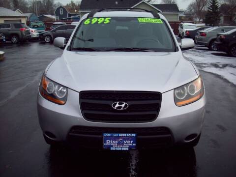 2008 Hyundai Santa Fe for sale at DISCOVER AUTO SALES in Racine WI