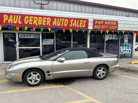 2001 Pontiac Firebird for sale at Paul Gerber Auto Sales in Omaha NE