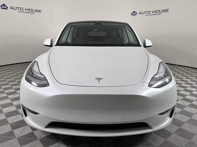 Used 2021 Tesla Model Y Long Range with VIN 5YJYGDEE5MF196177 for sale in Peoria, AZ