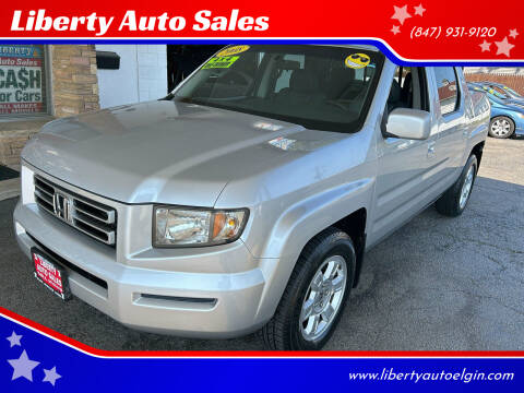 2008 Honda Ridgeline for sale at Liberty Auto Sales in Elgin IL