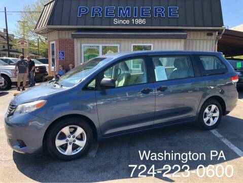 2014 Toyota Sienna for sale at Premiere Auto Sales in Washington PA