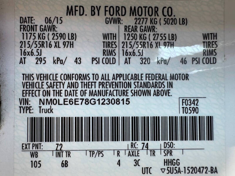 2016 Ford Transit Connect