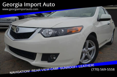 2009 Acura TSX for sale at Georgia Import Auto in Alpharetta GA