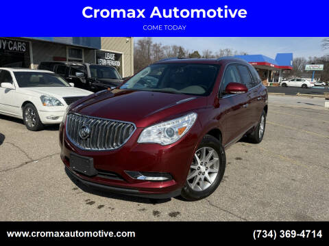 2016 Buick Enclave for sale at Cromax Automotive in Ann Arbor MI