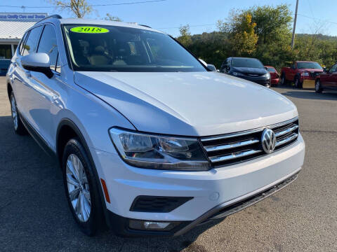 2018 Volkswagen Tiguan for sale at HACKETT & SONS LLC in Nelson PA