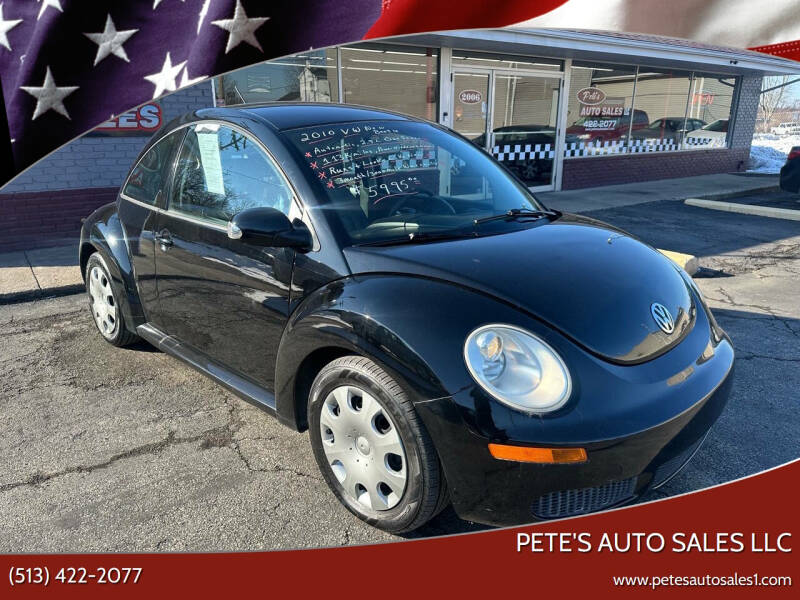 2010 Volkswagen New Beetle for sale at PETE'S AUTO SALES LLC - Dayton in Dayton OH