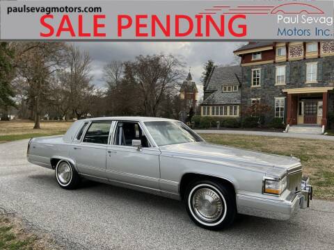 1990 Cadillac Brougham for sale at Paul Sevag Motors Inc in West Chester PA