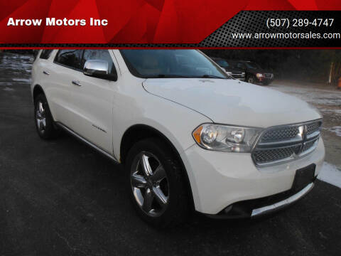 2011 Dodge Durango for sale at Arrow Motors Inc in Rochester MN