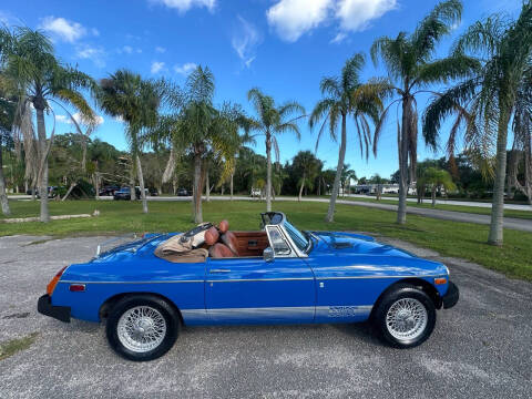 1977 MG MGB for sale at DESIGN MOTORWERKS in Port Saint Lucie FL