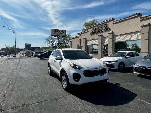 2017 Kia Sportage for sale at JACK'S MOTOR COMPANY in Van Buren AR