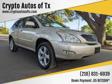 2005 Lexus RX 330 for sale at Crypto Autos of Tx in San Antonio TX