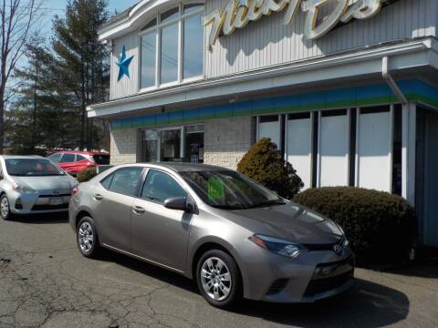 2015 Toyota Corolla for sale at Nicky D's in Easthampton MA