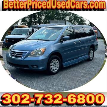 2009 Honda Odyssey for sale at Better Priced Used Cars in Frankford DE