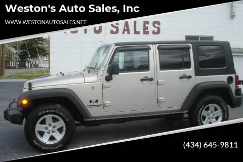 2007 Jeep Wrangler Unlimited for sale at Weston's Auto Sales, Inc in Crewe VA