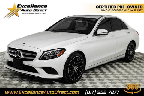 2020 Mercedes-Benz C-Class for sale at Excellence Auto Direct in Euless TX